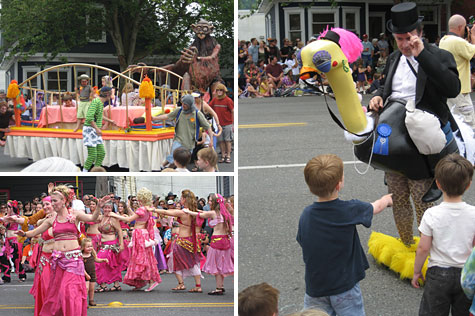 Merriment :: Seattle Summer Solstice Parade by Kathy Beymer