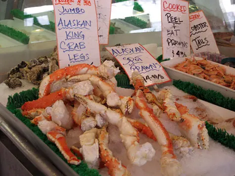 Merriment :: Seattle Seafood at Public Market by Kathy Beymer