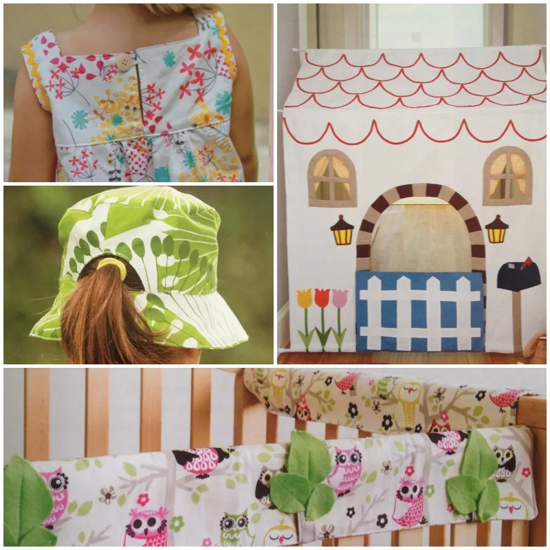 See my projects in the Little One-Yard Wonders book