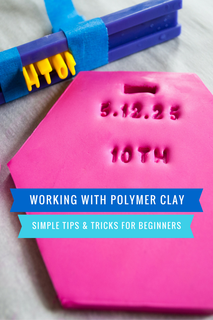 Simple tips and tricks for working with polymer clay. Great for beginners!
