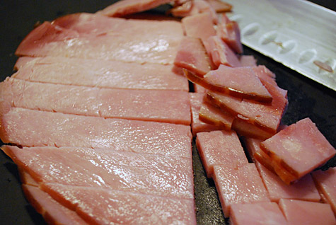 Merriment :: Spinach, Ham and Parmesan Quiche