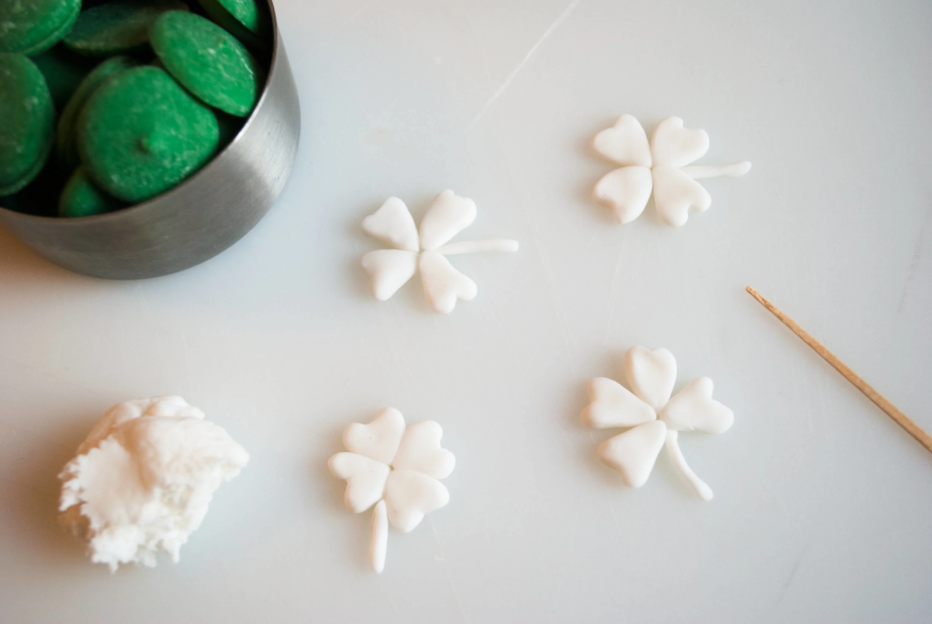 St. Patrick's Day Chocolate Peanut Butter Cups Recipe. Make these lucky green chocolate peanut butter cups for your little leprechauns.