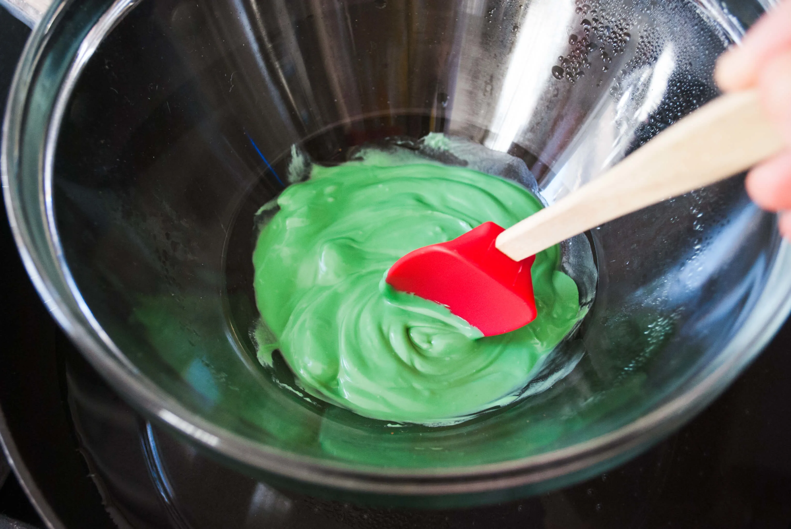 St. Patrick's Day Chocolate Peanut Butter Cups Recipe. Make these lucky green chocolate peanut butter cups for your little leprechauns.