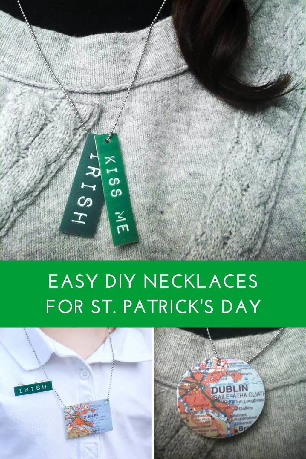 Easy DIY Jewelry for St. Patrick's Day Outfits