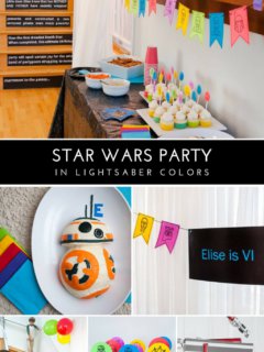 Star Wars birthday party decorations and ideas