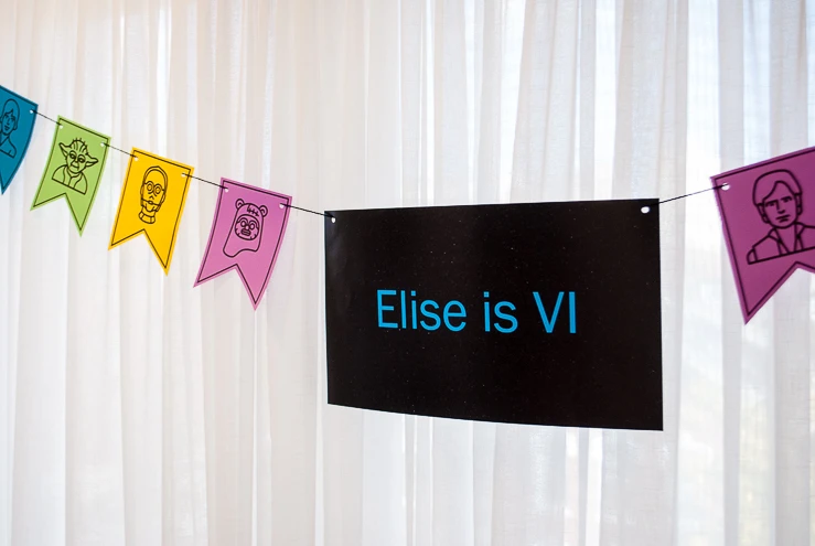 DIY Star Wars Free Printable Birthday Banner Bunting