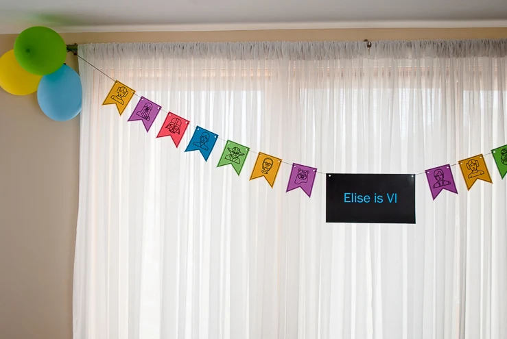 DIY Star Wars Free Printable Birthday Banner Bunting