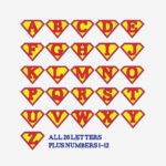 Printable Superman birthday banner for a super hero birthday party