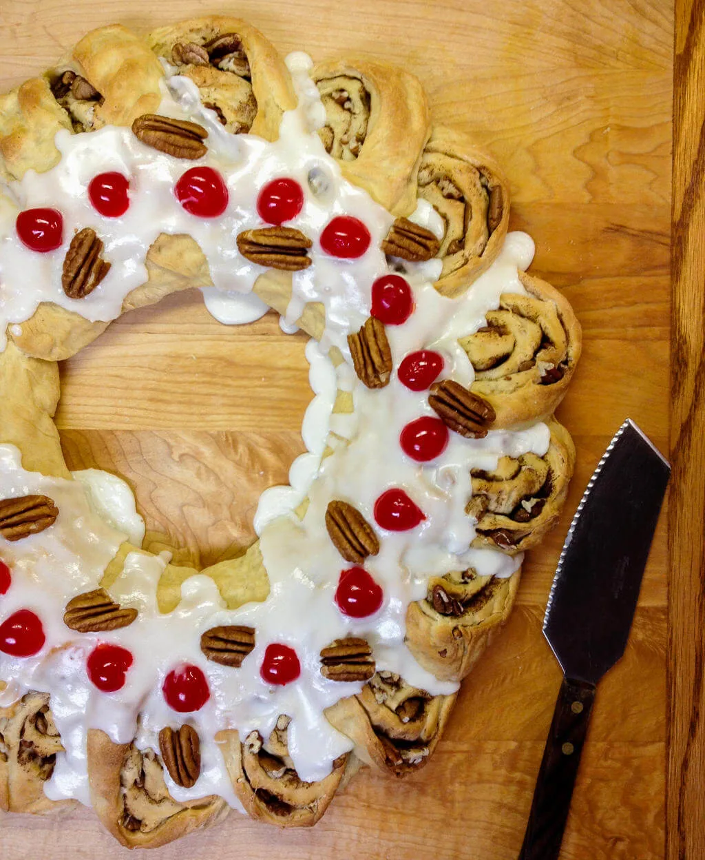 Swedish Tea Ring for Christmas breakfast