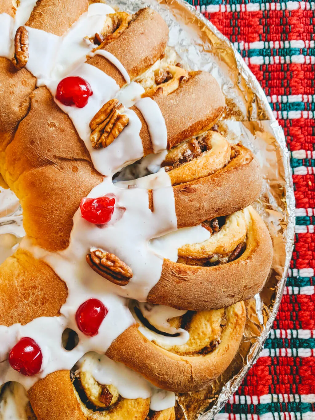 Swedish Tea Ring for Christmas breakfast