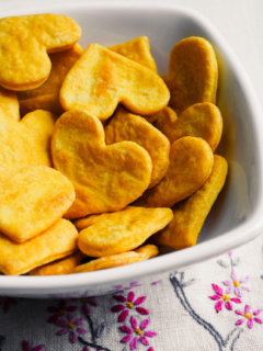 Healthy sweet potato crackers recipe