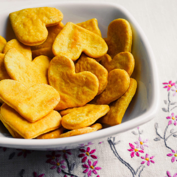 Healthy sweet potato crackers recipe