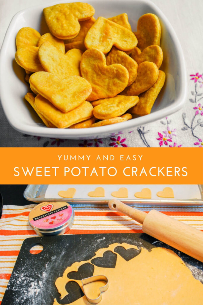 Sweet potato crackers recipe