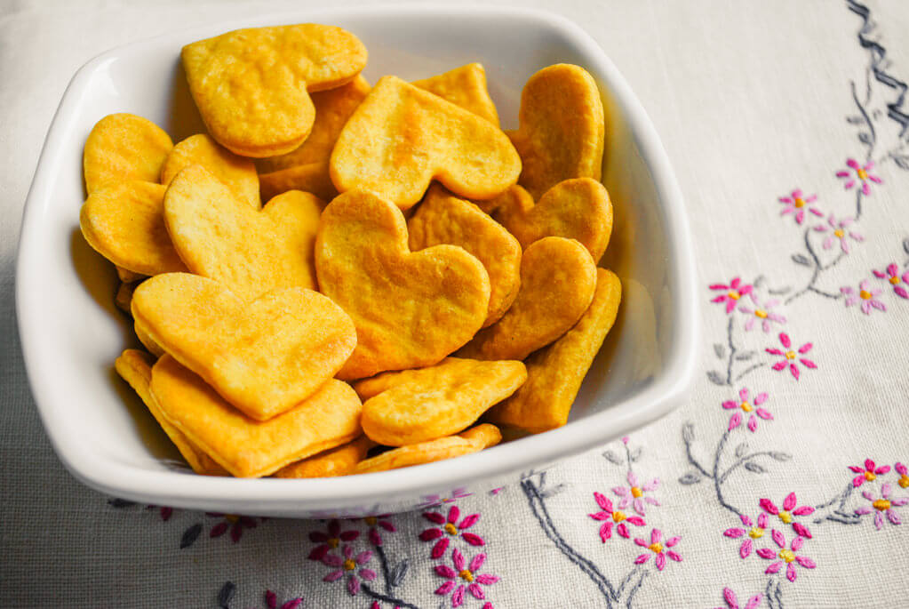 Sweet potato crackrs recipe