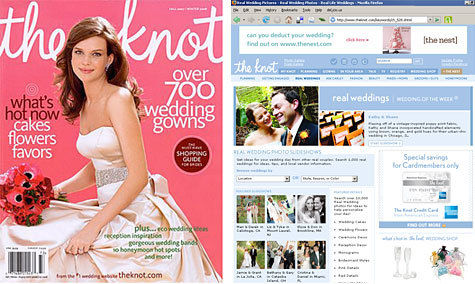 Merriment :: The Knot TV and The Knot Magazine features Kathy and Shane's wedding
