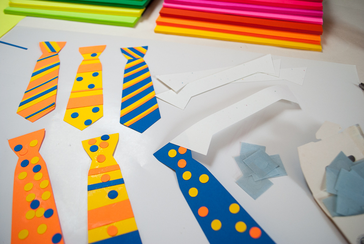 decorate a tie for father's day