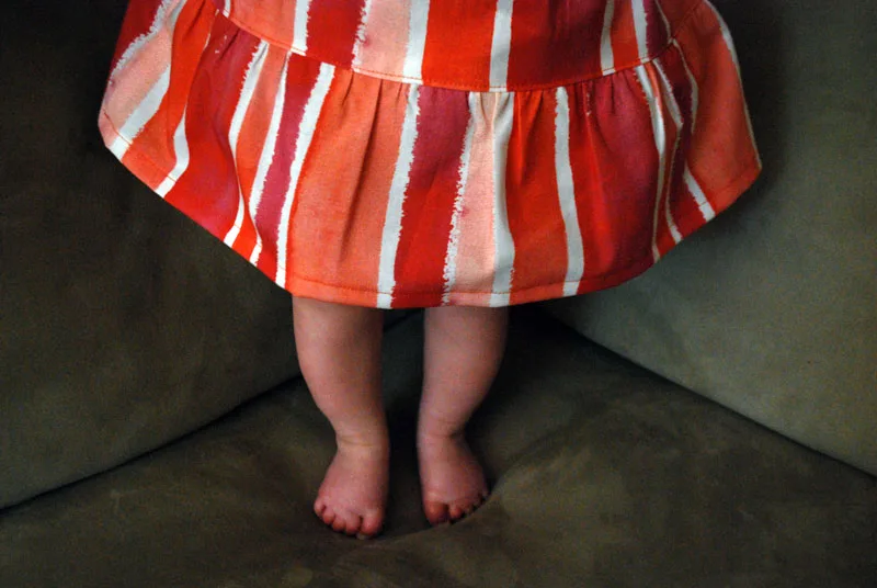 How to make tiered ruffle gathered baby dress free sewing pattern