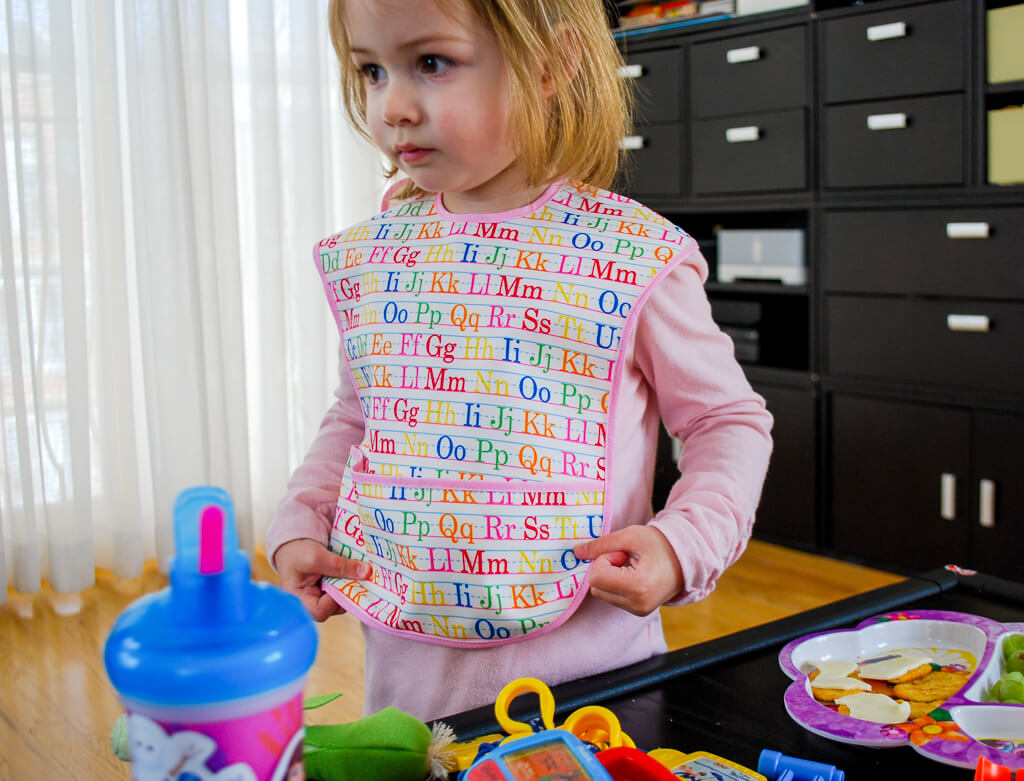 How to make a toddler baby bib