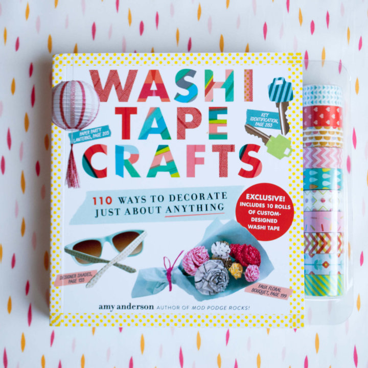 Washi Tape Crafts book with craft by Kathy Beymer from Merriment Design